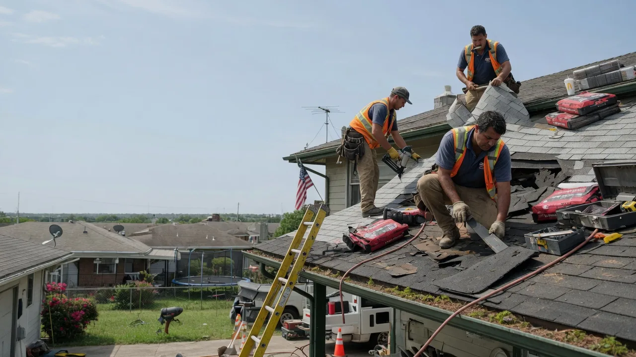 Roof Repair in Gustine, TX near me